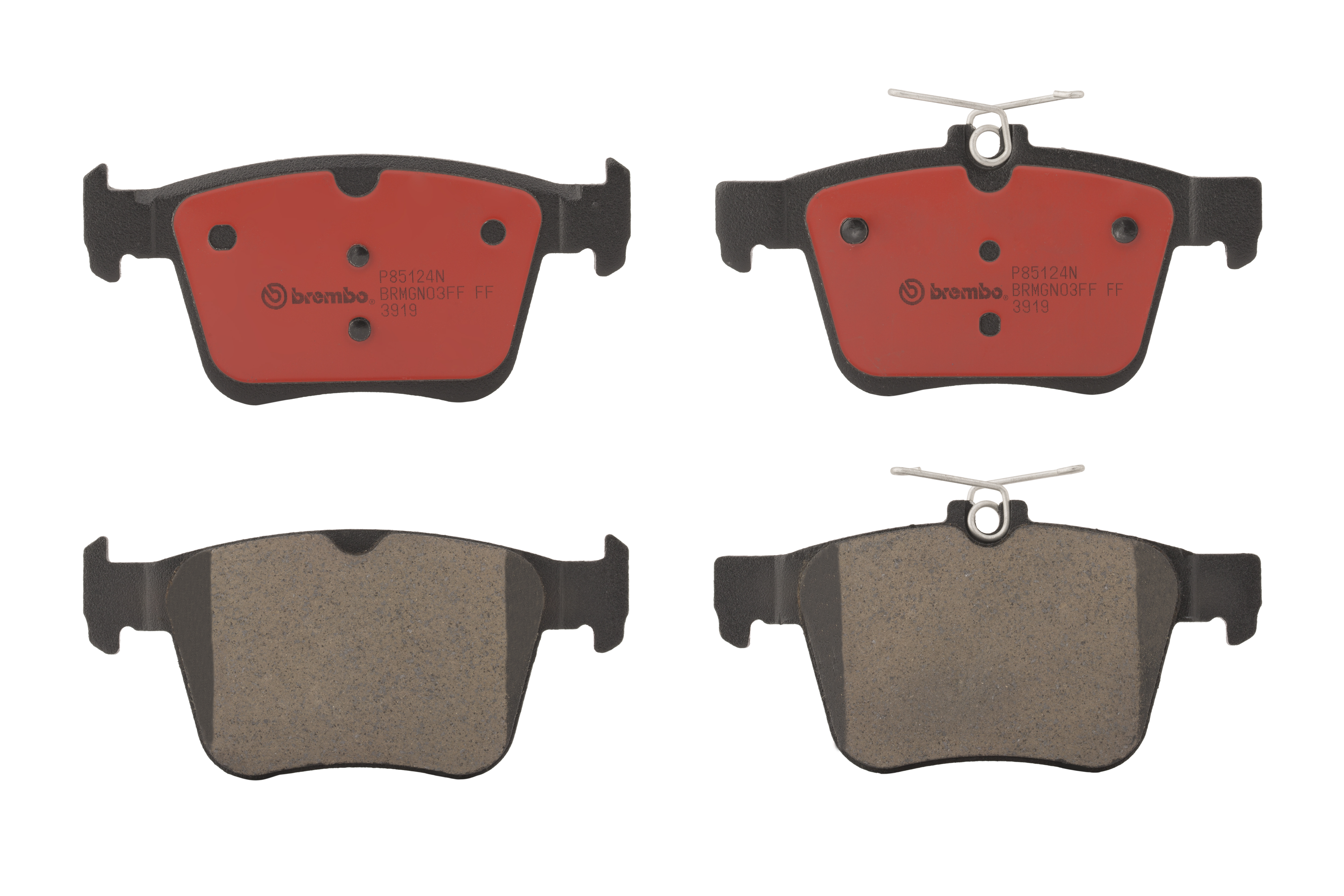 Brembo Disc Brake Pad Set - Rear (Ceramic)